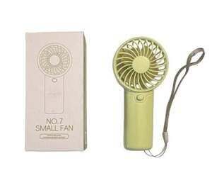 5” Lime Green Mini Fan Quiet Portable New AAA Battery (not included)